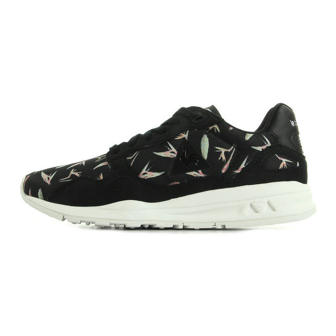 Le Coq Sportif Lcs R900 W Bird Of Paradise Noir - Chaussures Baskets Basses Femme